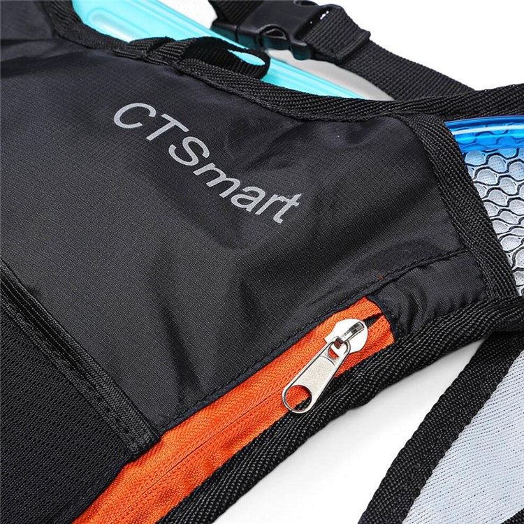 CTSMART Hydration Pack Outdoork Backpack with 5L Bladder for Hiking Riding Camping Climbing - Green-11