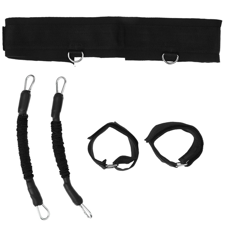 TTS01 40 Pounds Jump Resistance Band Fitness Bounce Trainer Rope Training Strap Fitness Equipment - Black-2