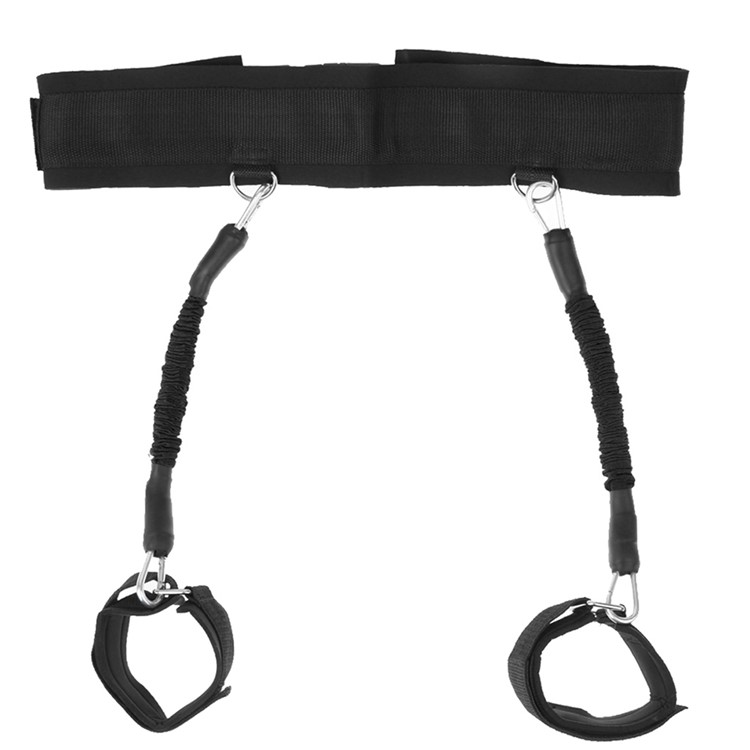 TTS01 40 Pounds Jump Resistance Band Fitness Bounce Trainer Rope Training Strap Fitness Equipment - Black-4