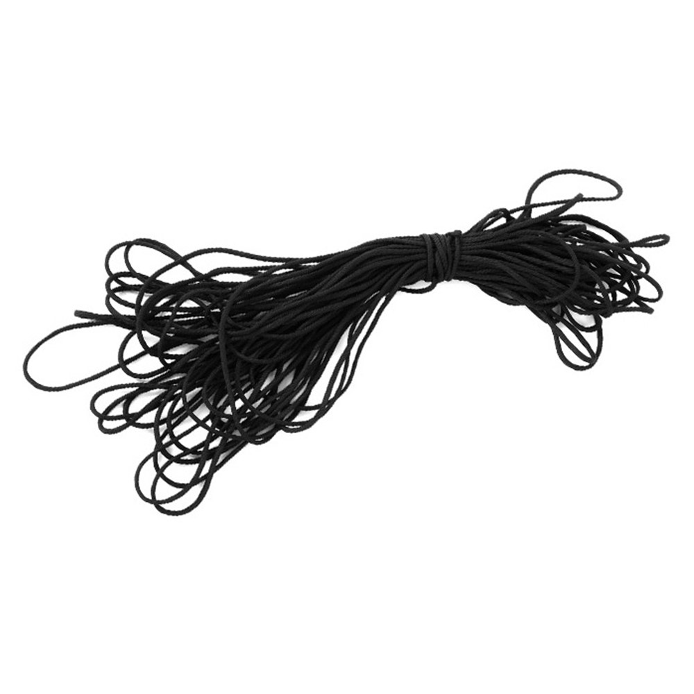 AOTU AT6726 Outdoor 4mm Diameter Training Hiking Accessories Safety Cord Rope Polyester Rope - Black-1