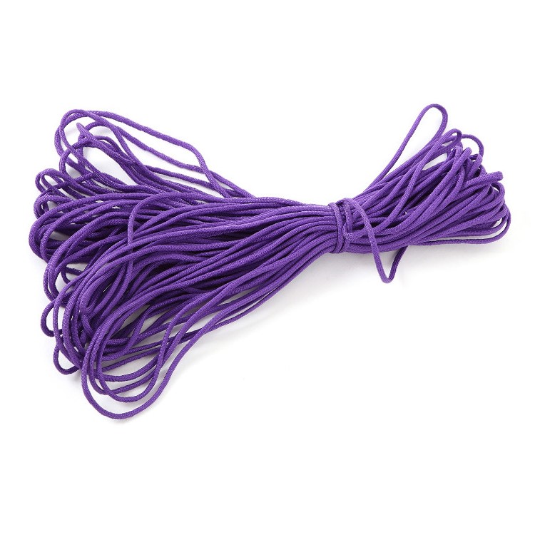 AOTU AT6726 Polyester Rope 4mm Diameter Climbing Hunting Outdoor Safety Mountain Rescue Rope - Purple-1