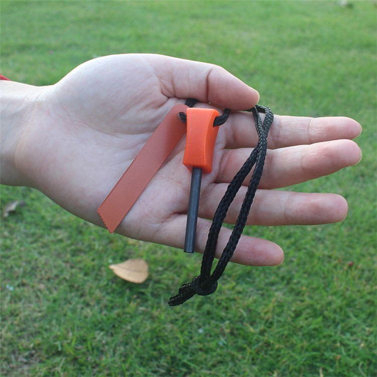 AOTU AT6329 Outdoor Survival Camping Emergency Fire Starters Lighter Flintstone Kit - S-6