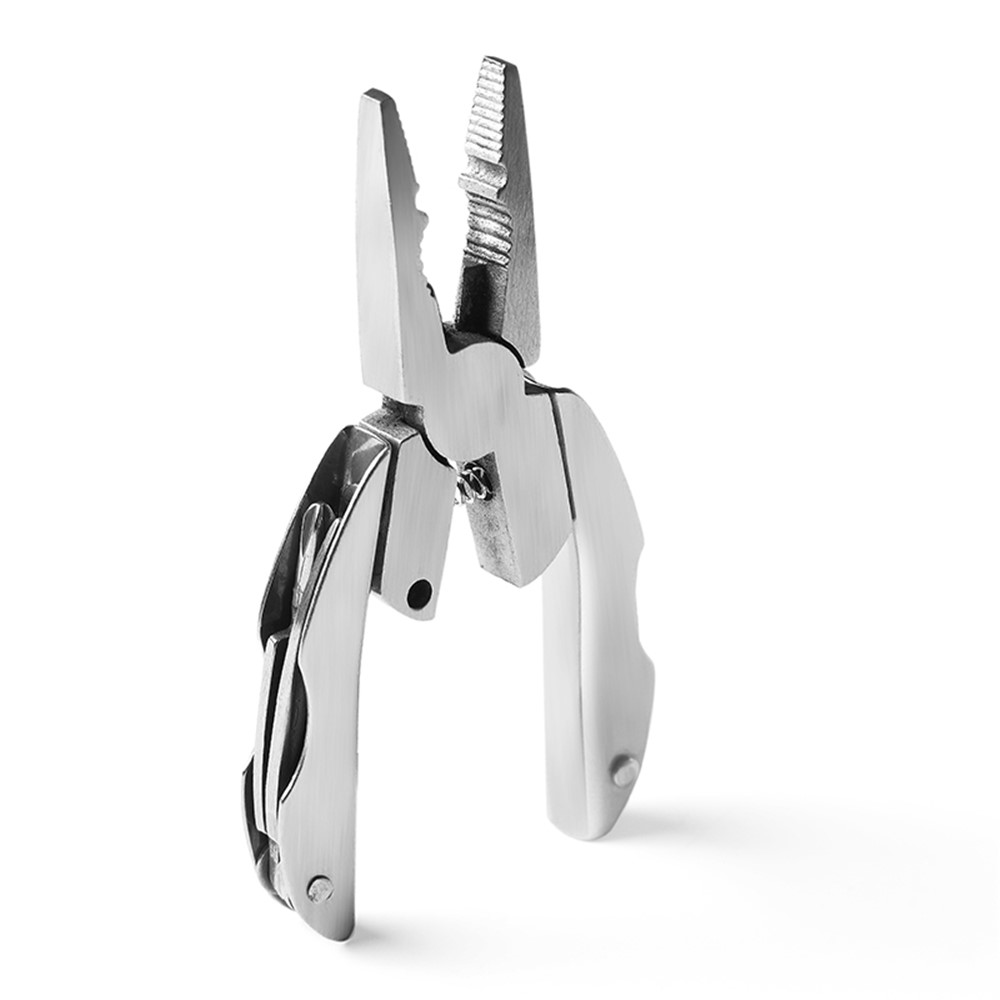 AOTU AT7570 Mini Multi-function Tortoise Pliers Stainless Steel Screwdriver Knife Rasp Tool-4