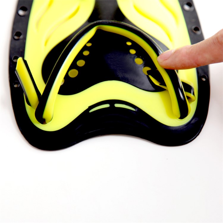 2Pcs WHALE TP-200 Swimming Hand Paddles Webbed Gloves Water Pull Palm - For Child / Yellow-7