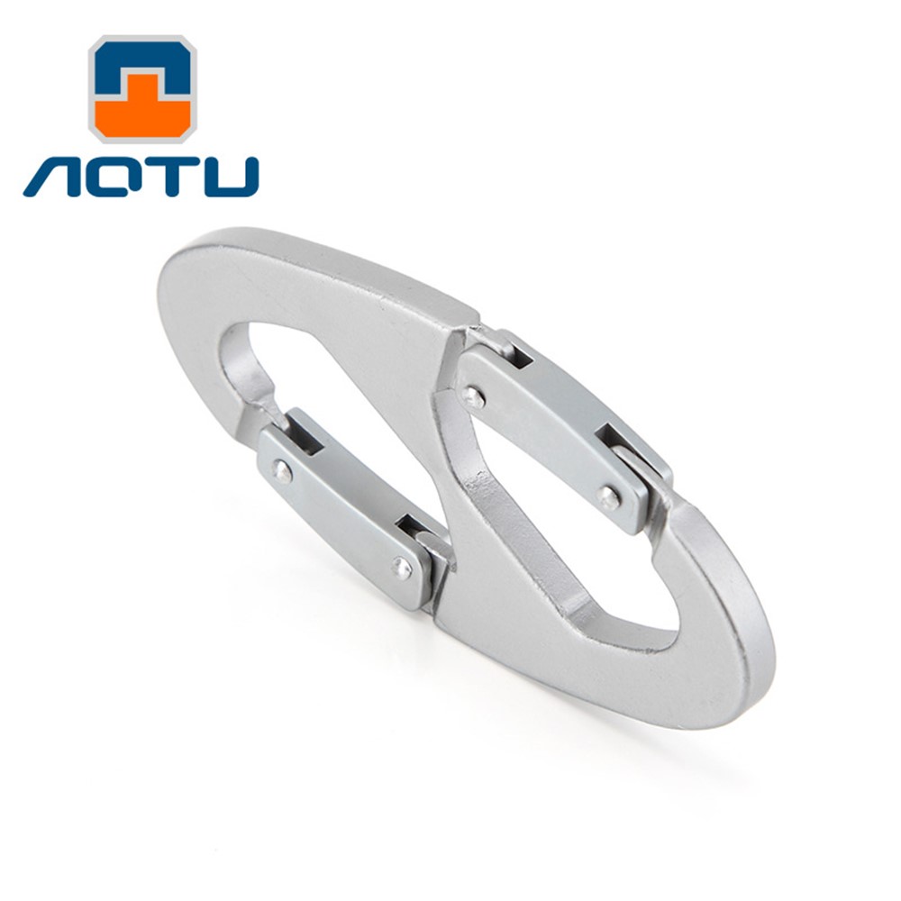 AOTU AT7601 8 Shaped Fast Ganging Buckle Backpack Clasps Climbing Buckle-1
