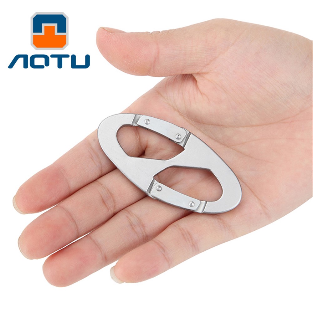 AOTU AT7601 8 Shaped Fast Ganging Buckle Backpack Clasps Climbing Buckle-2