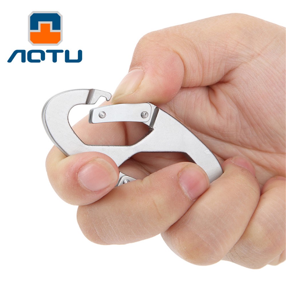 AOTU AT7601 8 Shaped Fast Ganging Buckle Backpack Clasps Climbing Buckle-3