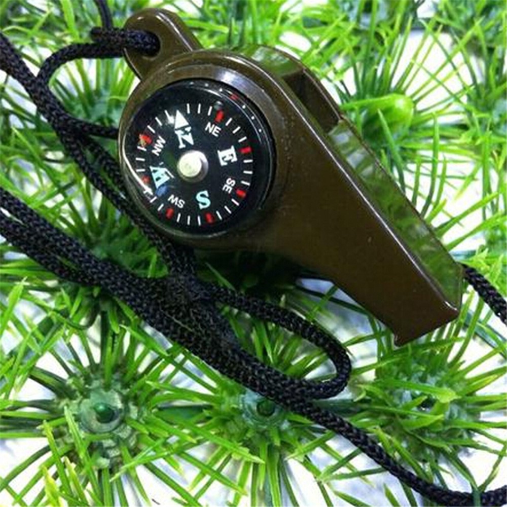 AOTU AT7596 3-in-1 Multipurpose Survival Whistle with Compass and Thermometer-3