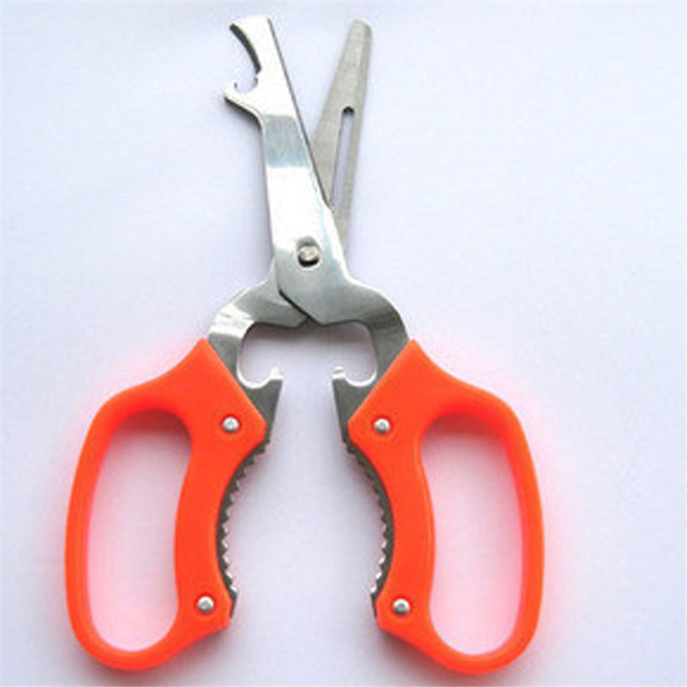 AOTU AT6339 Multi-function Kitchen Scissors Nut Cracker Bottle Opener-3