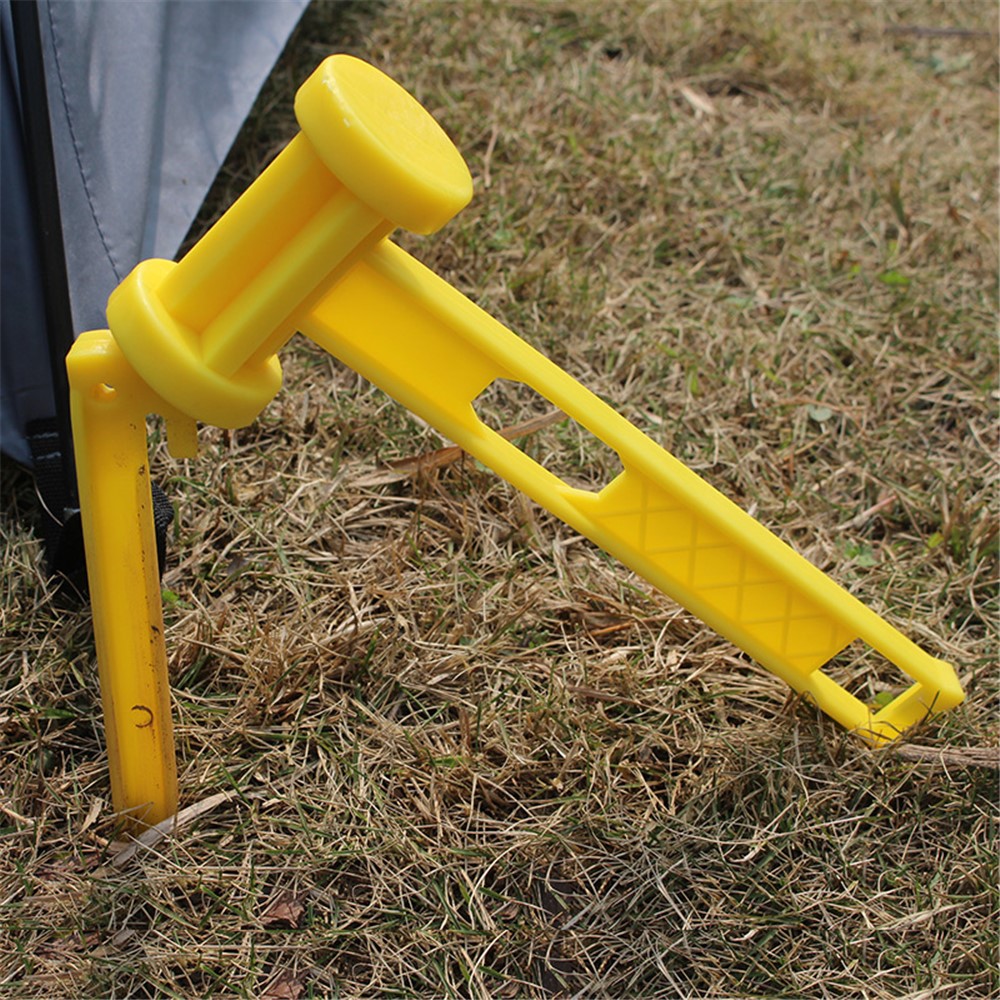 AOTU AT6540 Portable PP Outdoor Tent Nails Installation Hammer Tool-5
