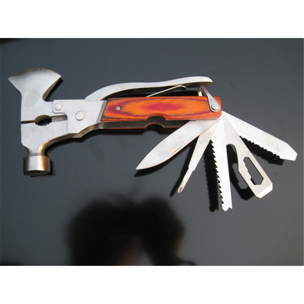 AOTU AT7577 Portable Multi-functional Ax Hammer Knife Cutter Plier with Bottle Opener Multi-tools-15
