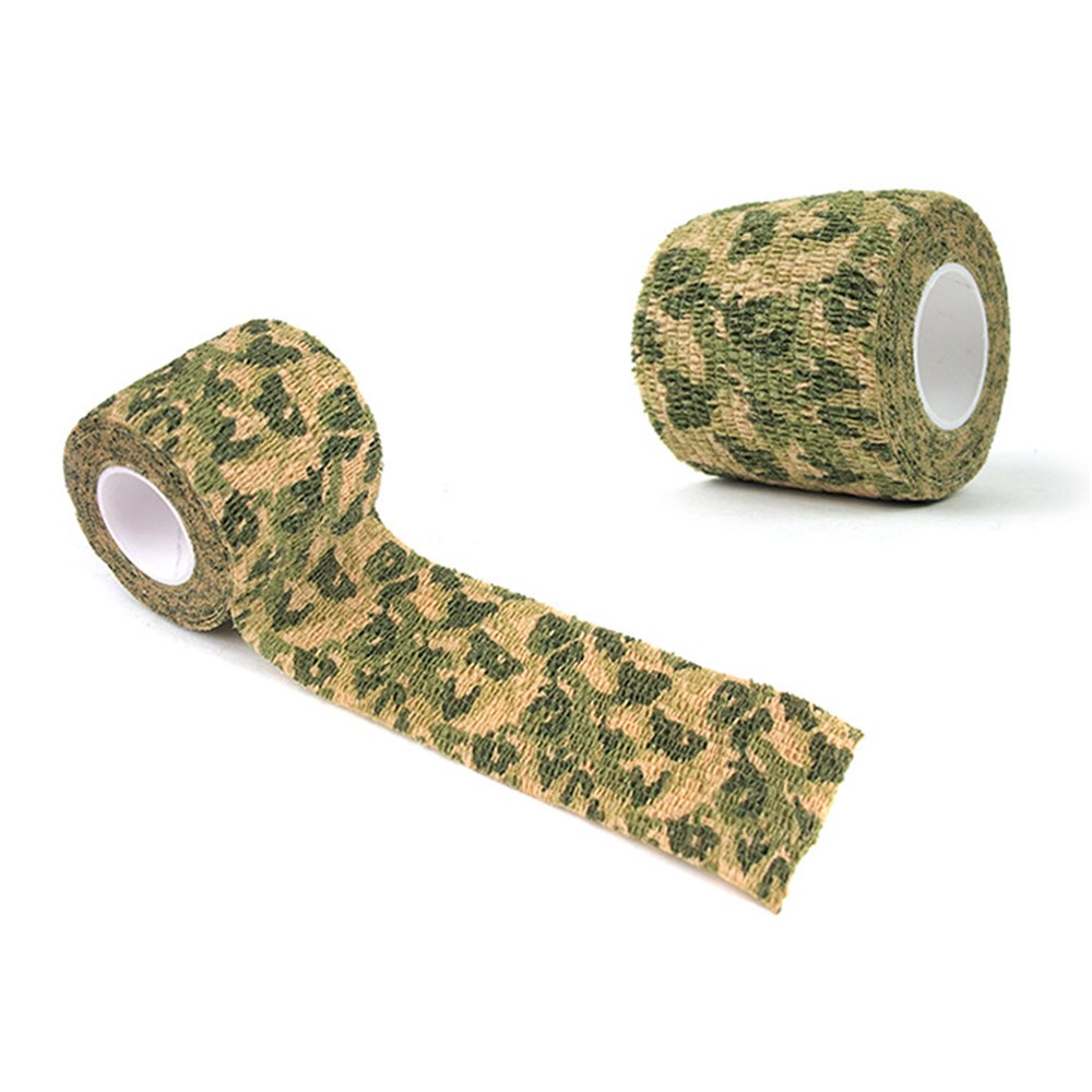 2Pcs/Set Camouflage Pattern Tape Self-adhesive Plaster Self-adhesive Tape - Random Color-13