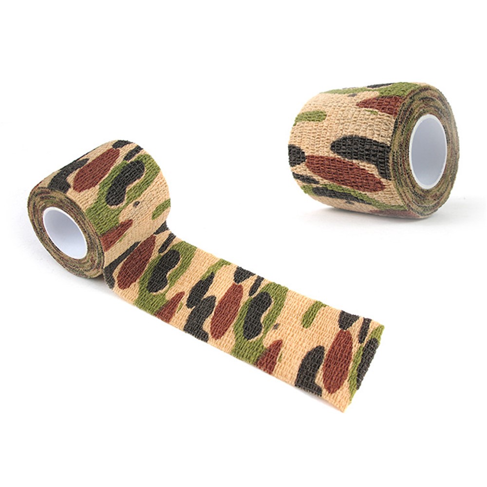2Pcs/Set Camouflage Pattern Tape Self-adhesive Plaster Self-adhesive Tape - Random Color-14