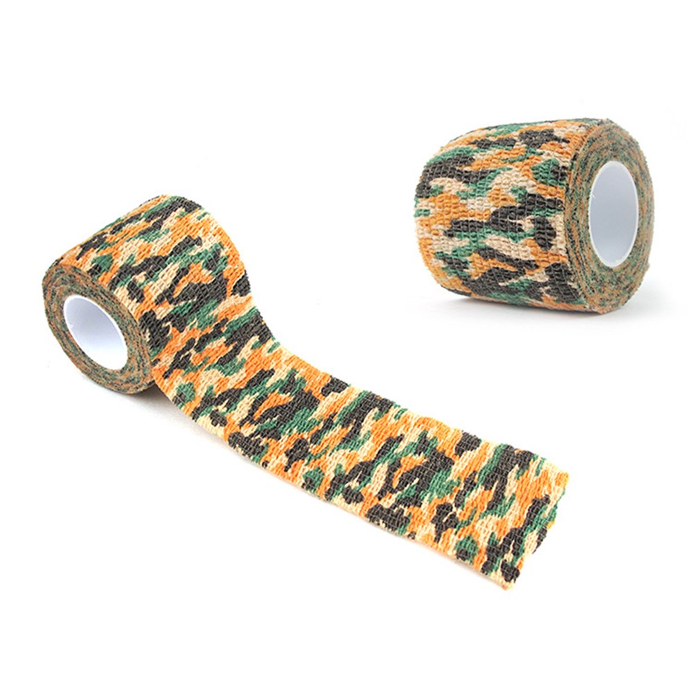 2Pcs/Set Camouflage Pattern Tape Self-adhesive Plaster Self-adhesive Tape - Random Color-15