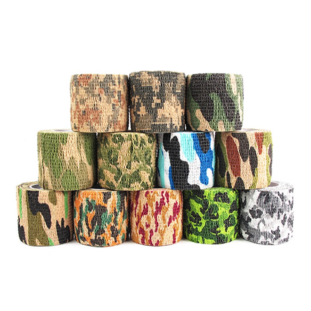 2Pcs/Set Camouflage Pattern Tape Self-adhesive Plaster Self-adhesive Tape - Random Color-22