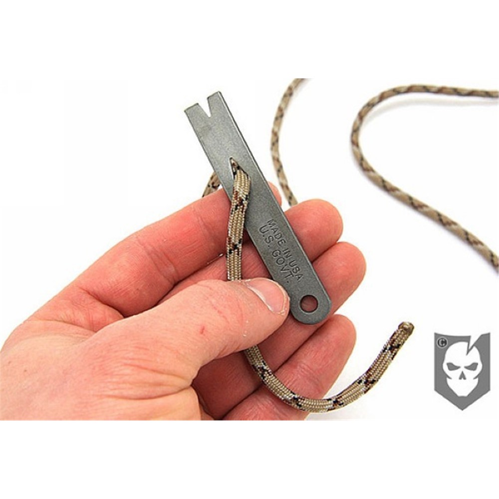AOTU Portable Stainless Steel Crowbar Pry Bar Keychain Survival Kit (1 Piece)-9