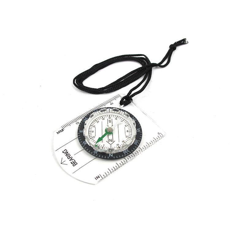 AOTU 10 in 1 Outdoor Emergency Survival Kit Compass Knife Fire Starter Whistle Flashlight and More-7