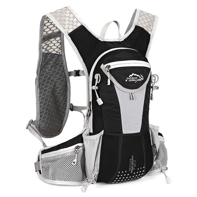 LOCAL LION 556 Multifunctional 20L Polyester Water Resistant Backpack - Black-1