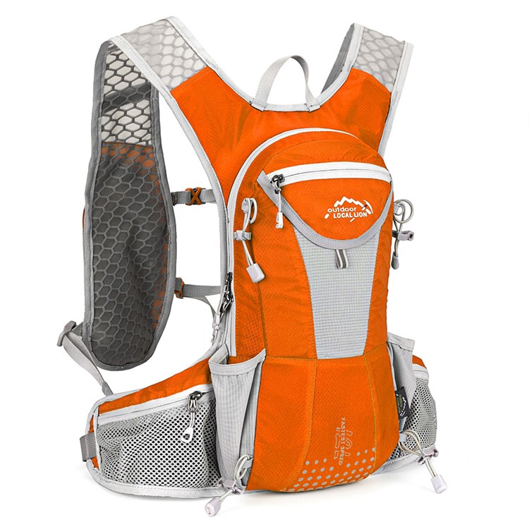 LOCAL LION 556 Multifunctional 20L Polyester Water Resistant Backpack - Orange-1