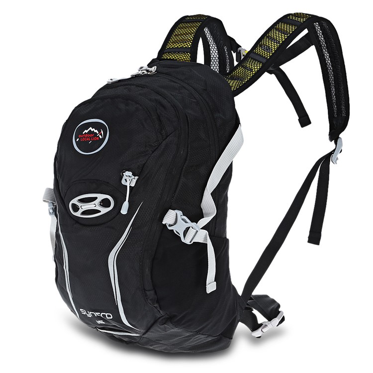 LOCAL LION 15L Cycling Backpack Multi-functional Breathable Lightweight Outdoor Backpack - Black-1