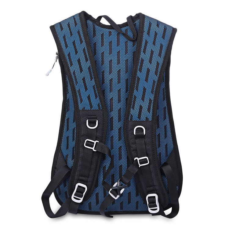 LOCAL LION 526 15L Water Resistant Polyester Shoulder Bag for Climbing Cycling Traveling - Black / White-2