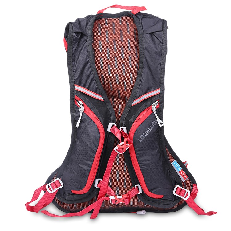 LOCAL LION 522 35L Nylon Sports Backpack for Climbing Cycling Traveling - Black-3