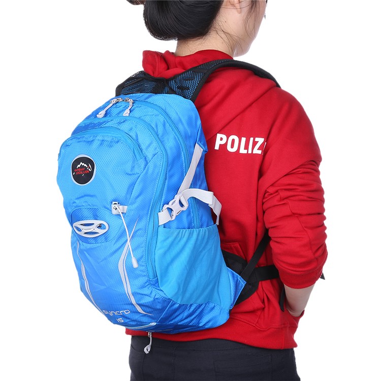 LOCAL LION 15L Lightweight Nylon Shoulder Bag for Riding Hiking Climbing - Blue-4