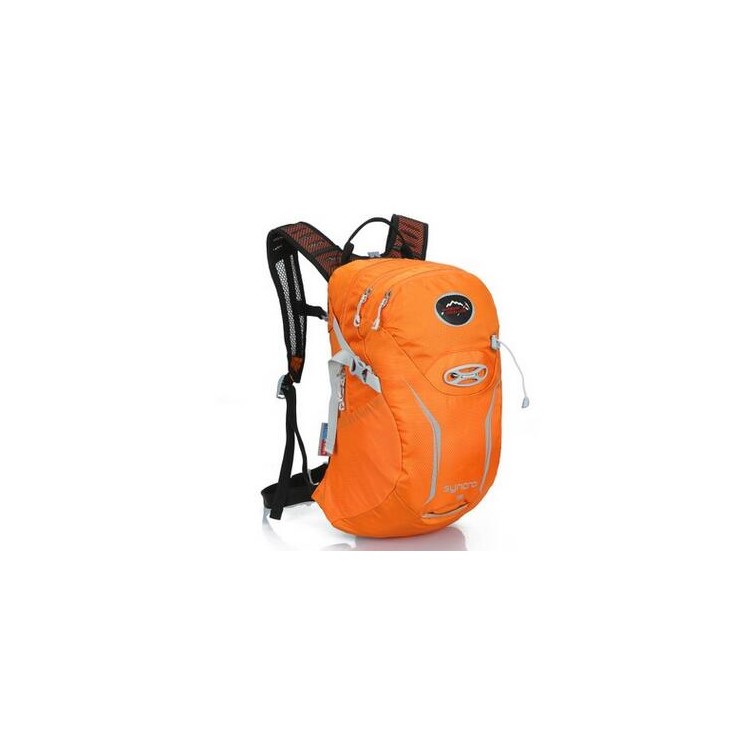 LOCAL LION Lightweight 15L Nylon Sports Knapsack for Riding Hiking Climbing - Orange-1