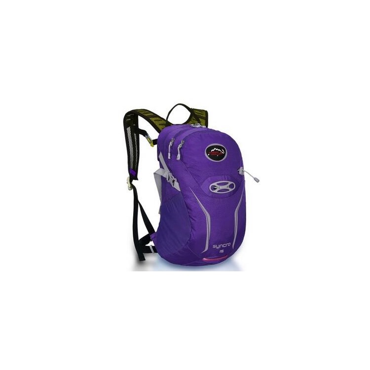 LOCAL LION 15L Nylon Lightweight Backpack for Hiking Traveling - Purple-1