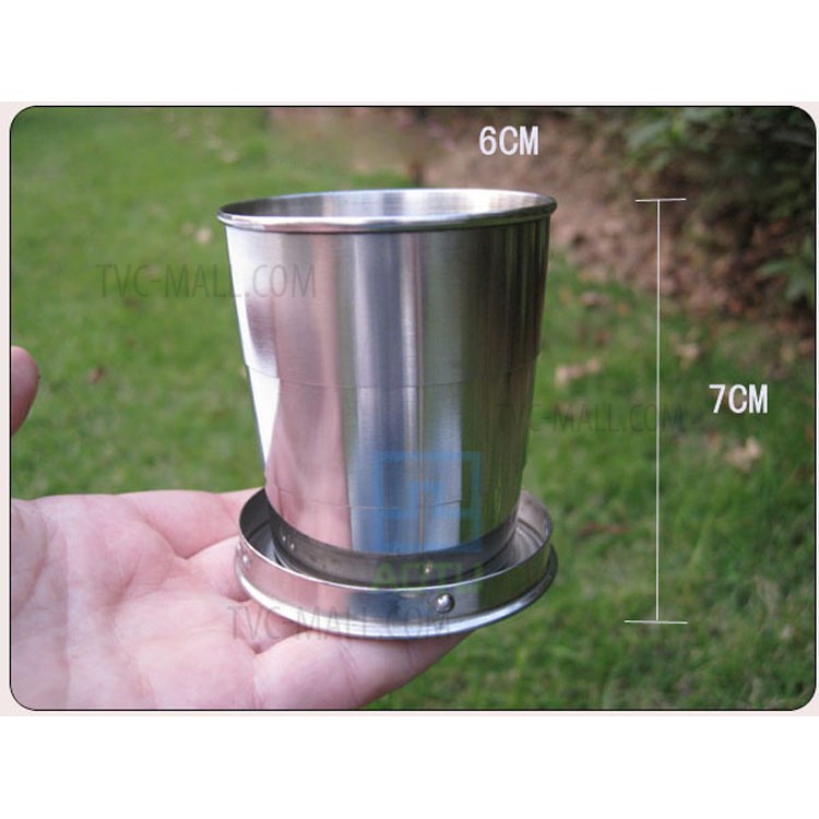 AOTU AT6641 Stainless Steel Folding Bottle for Camping, Hiking, Fishing, etc.-10