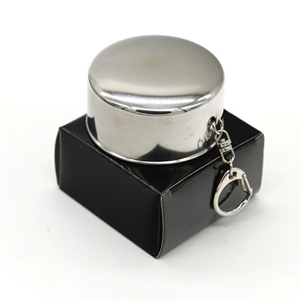 AOTU AT6641 Stainless Steel Folding Bottle for Camping, Hiking, Fishing, etc.-7