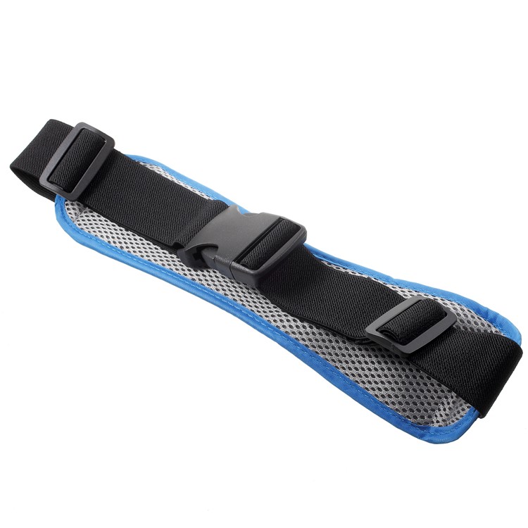 Breathable Outdoor Sports Zipped Waist Bag with Earphone Hole for iPhone 8 Plus/8 etc. - Blue-8