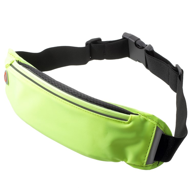 Breathable Waist Bag Sport Zipped Pouch with Earphone Hole for iPhone 8 Plus/8 etc. - Green-2