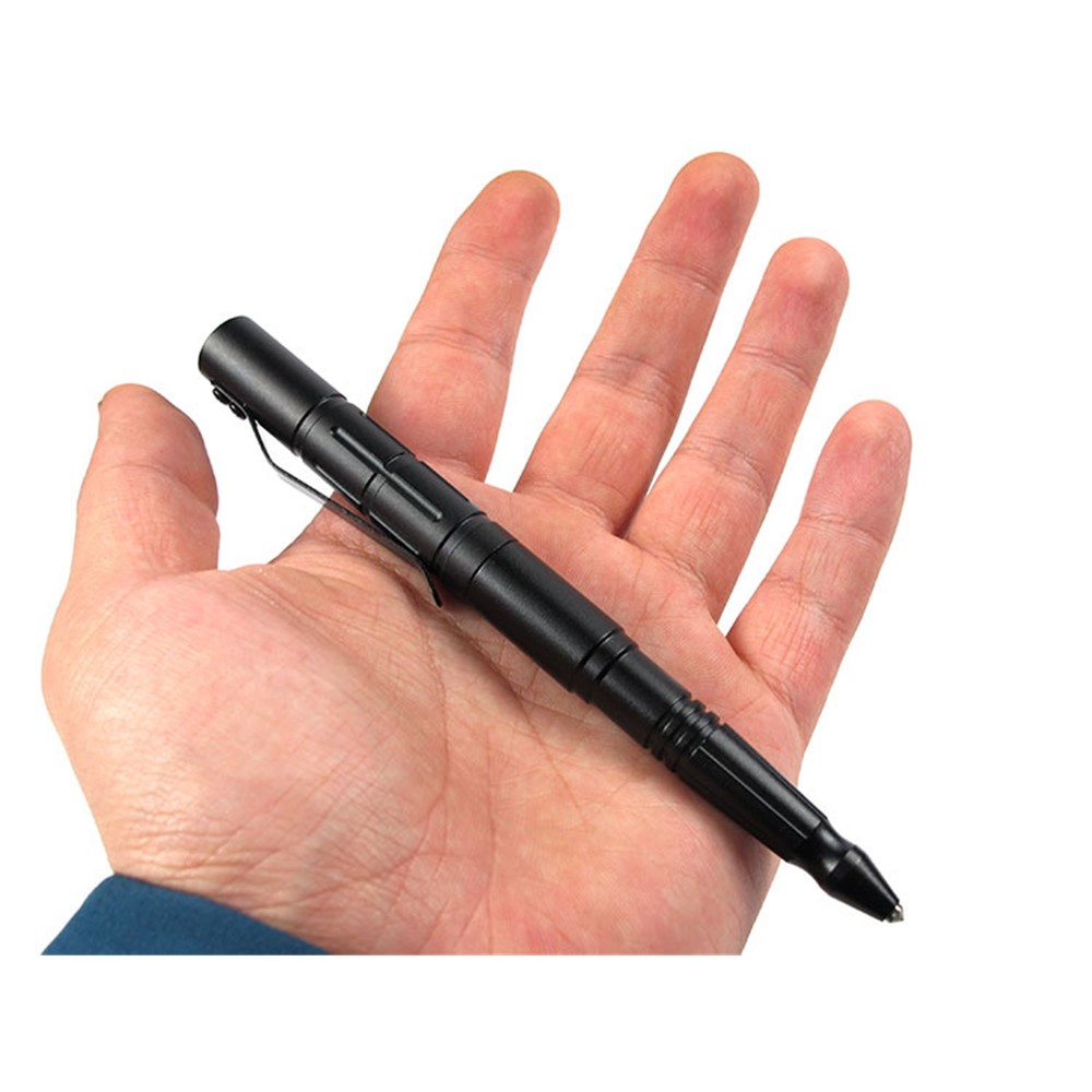 AOTU Tactical Ergonomic Pen with Glass Breaker for Self Defense Portable Multifunctional EDC Survival Writing Tool-2
