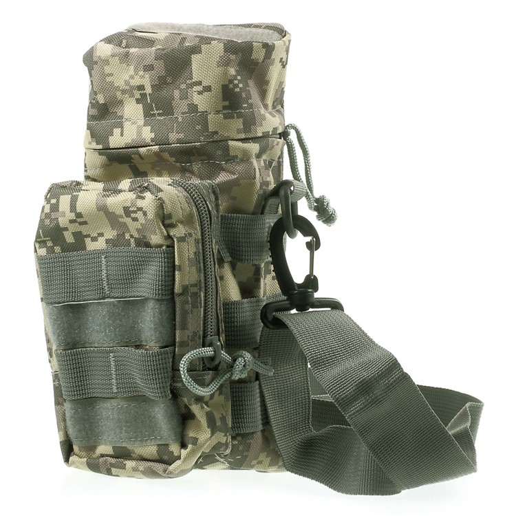 20L Outdoor Sports Military MOLLE Water Bottle Bag Pouch - ACU Camo-1