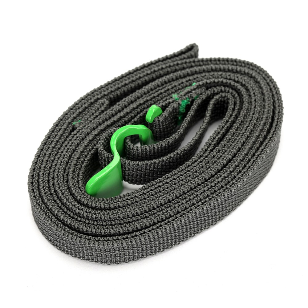 2 Pcs AOTU Packing Belt Rope Ribbon with Stainless Steel Buckle for Outdoor Travel Camping Hiking Cycling - Random Color-2