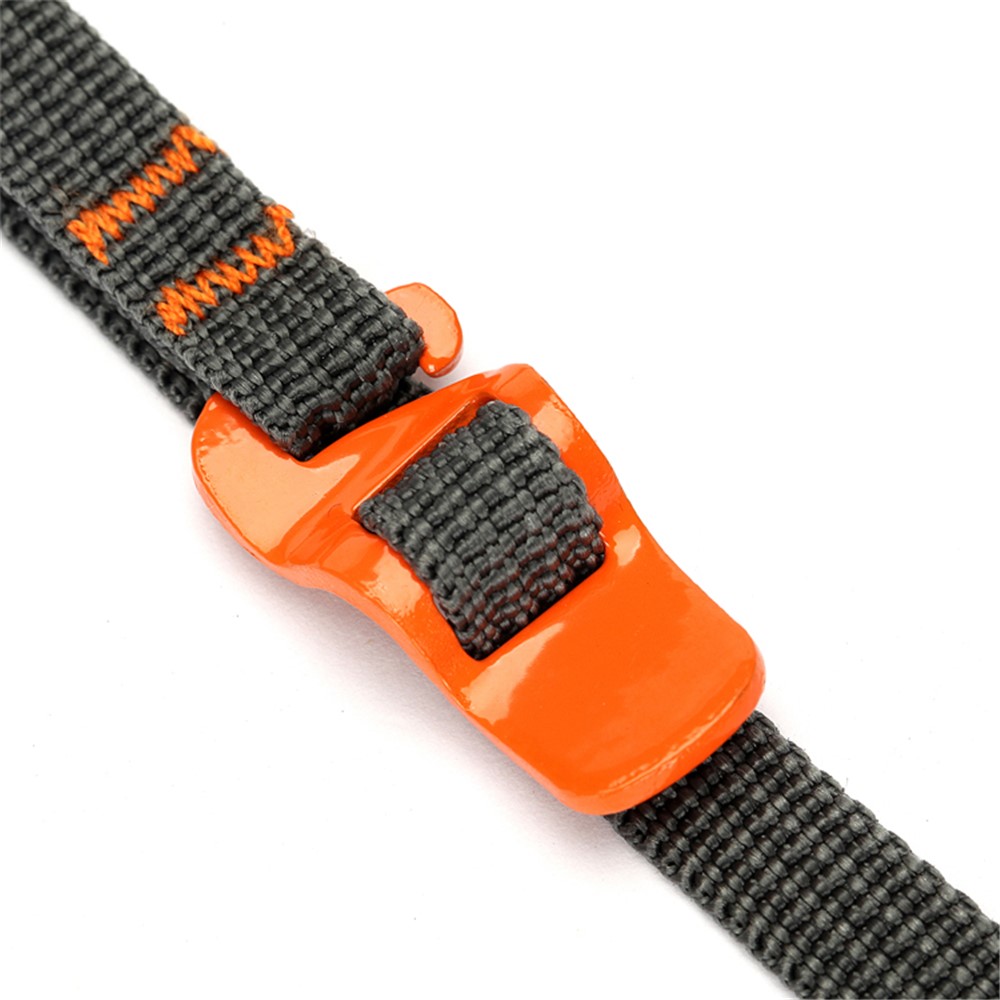 2 Pcs AOTU Packing Belt Rope Ribbon with Stainless Steel Buckle for Outdoor Travel Camping Hiking Cycling - Random Color-5