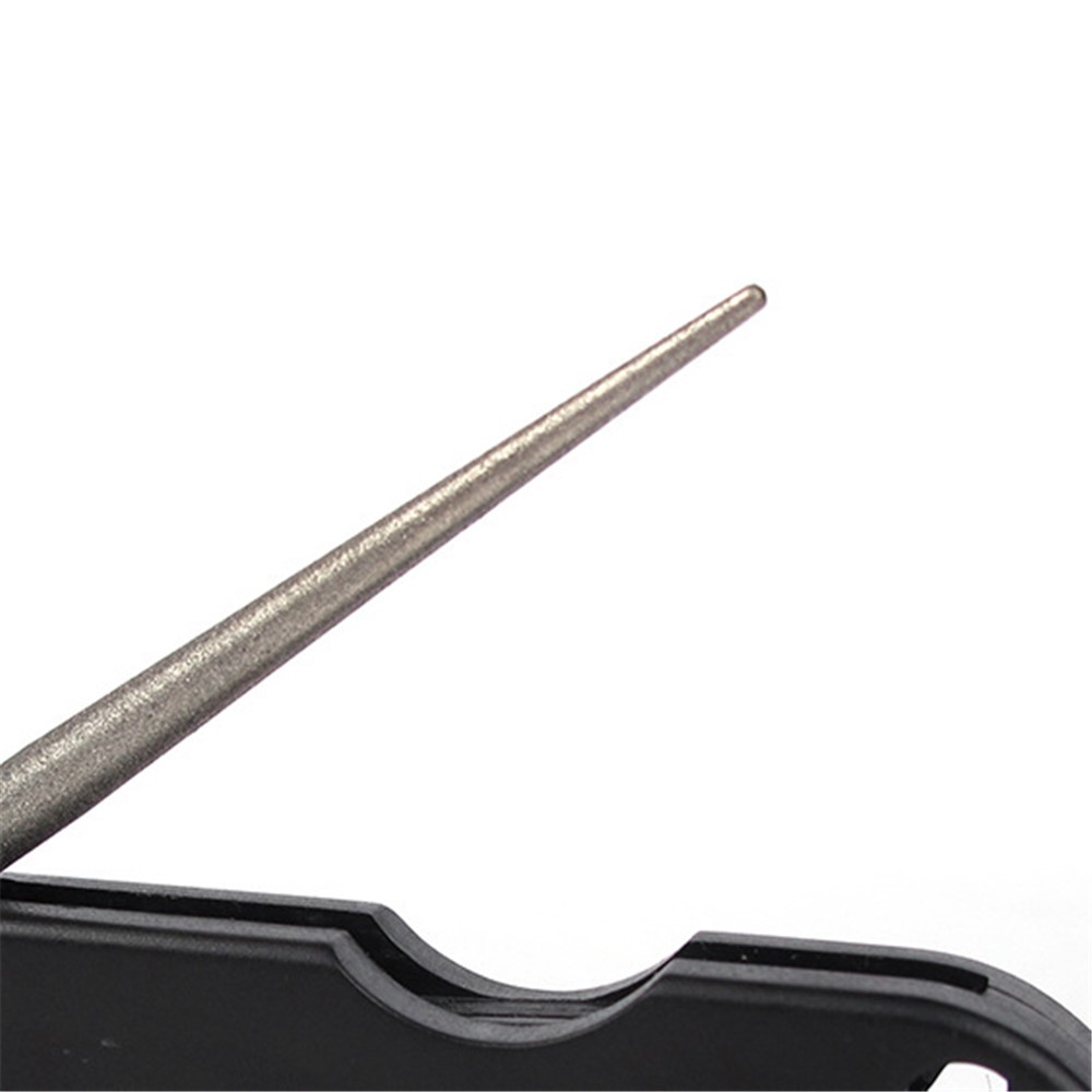 AOTU Knife Sharpener Mini Pocket Keychain Sharpener Foldable Knife Sharpening Tool-3