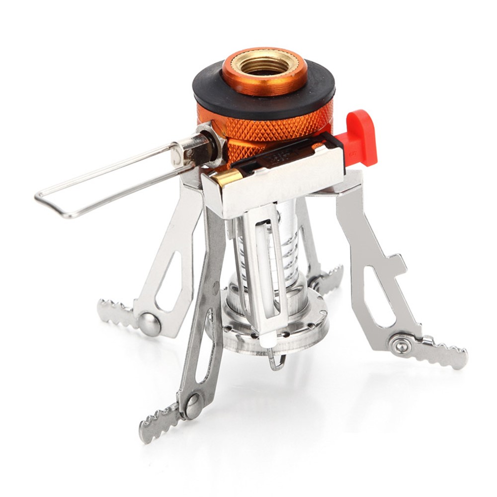 AOTU AT6312-A Mini Outdoor Portable Camping Stove Lightweight Foldable Gas Stove Cook Tool-2