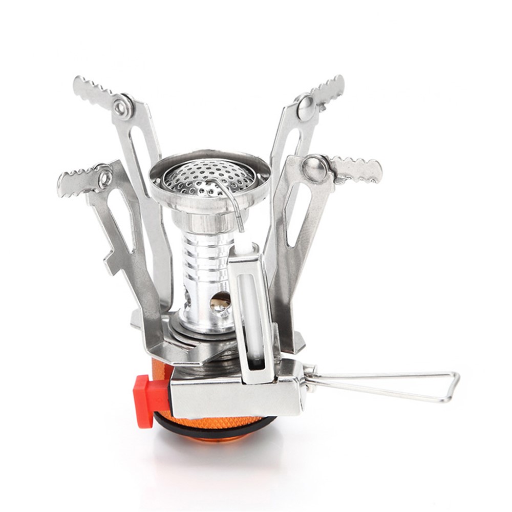 AOTU AT6312-A Mini Outdoor Portable Camping Stove Lightweight Foldable Gas Stove Cook Tool-3