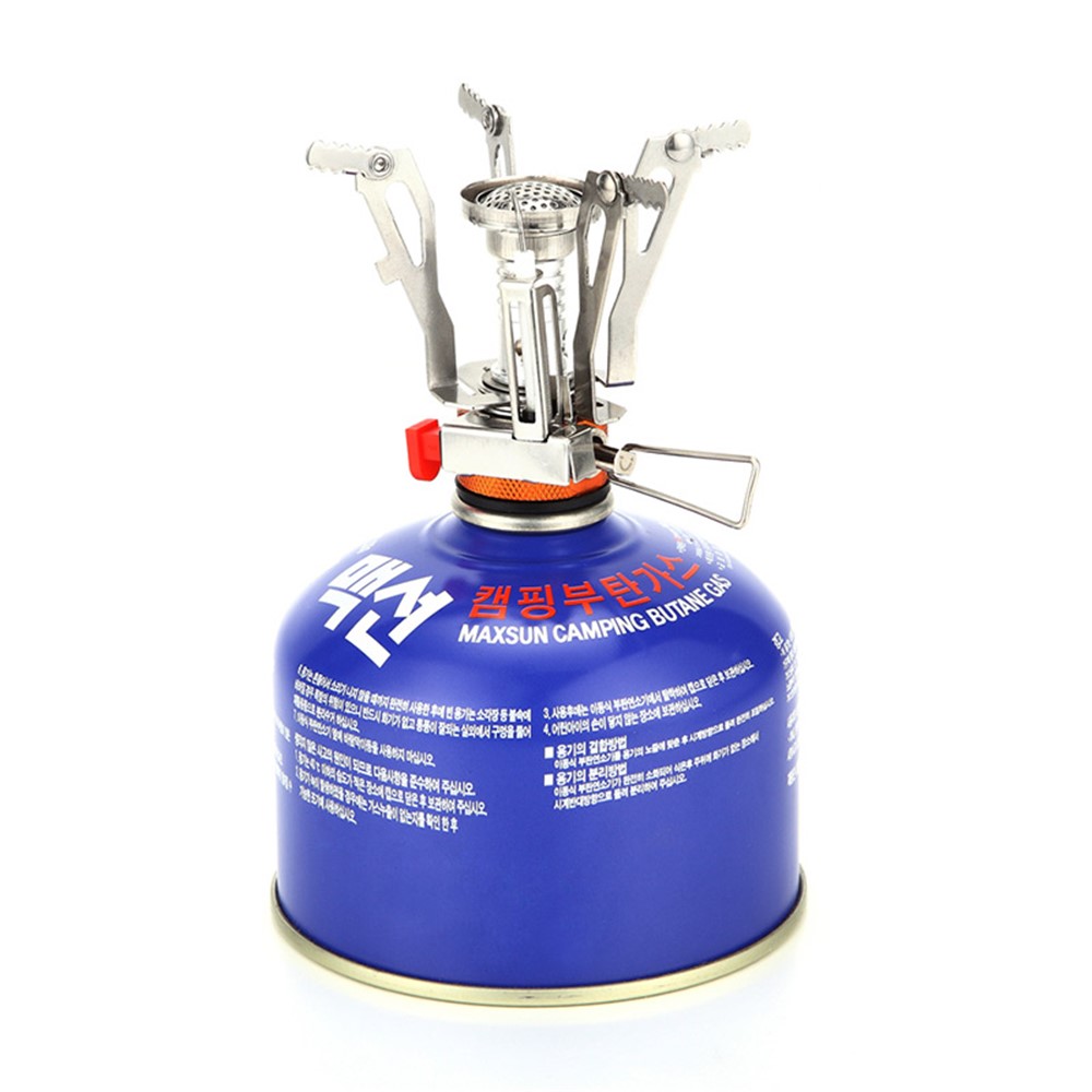 AOTU AT6312-A Mini Outdoor Portable Camping Stove Lightweight Foldable Gas Stove Cook Tool-4