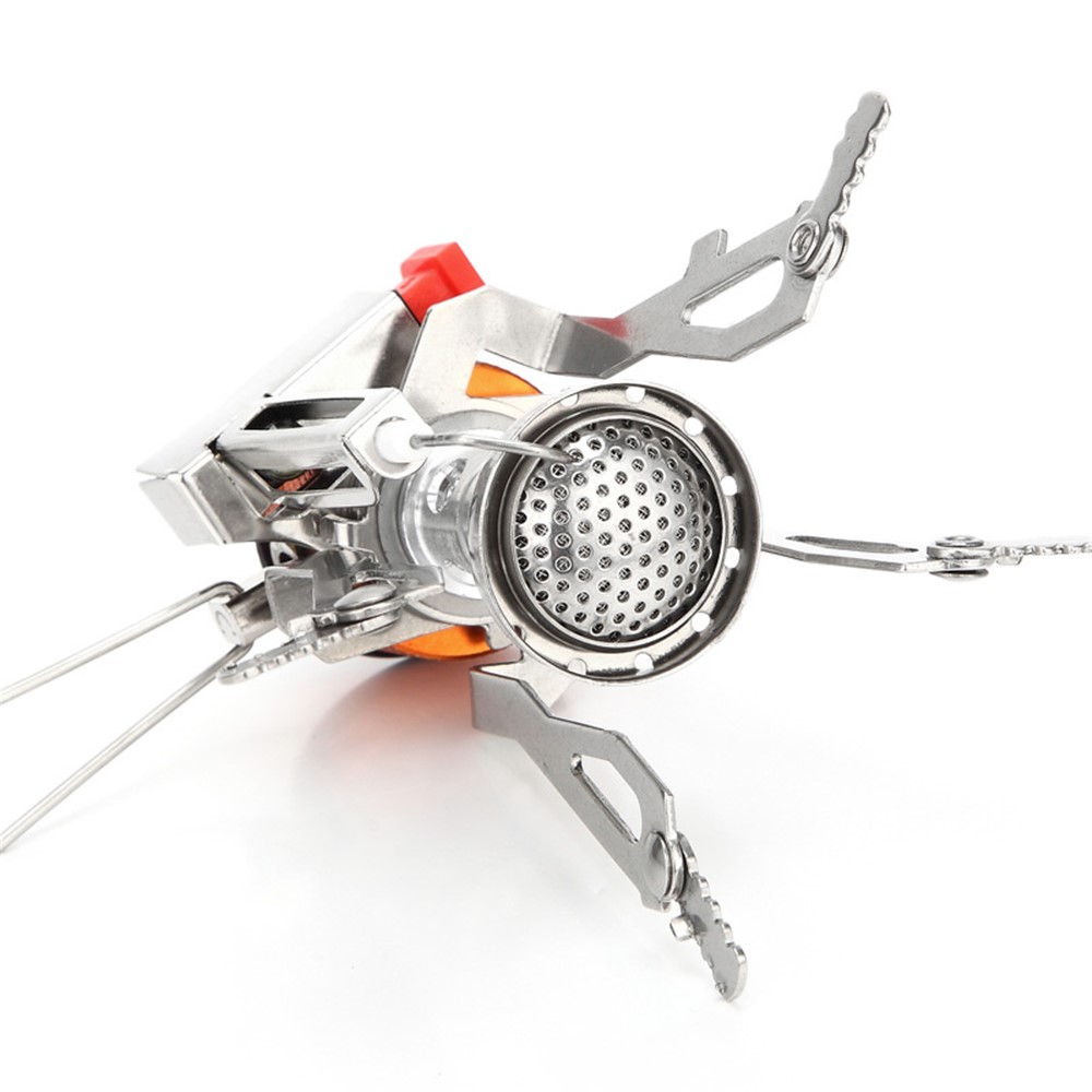 AOTU AT6312-A Mini Outdoor Portable Camping Stove Lightweight Foldable Gas Stove Cook Tool-5