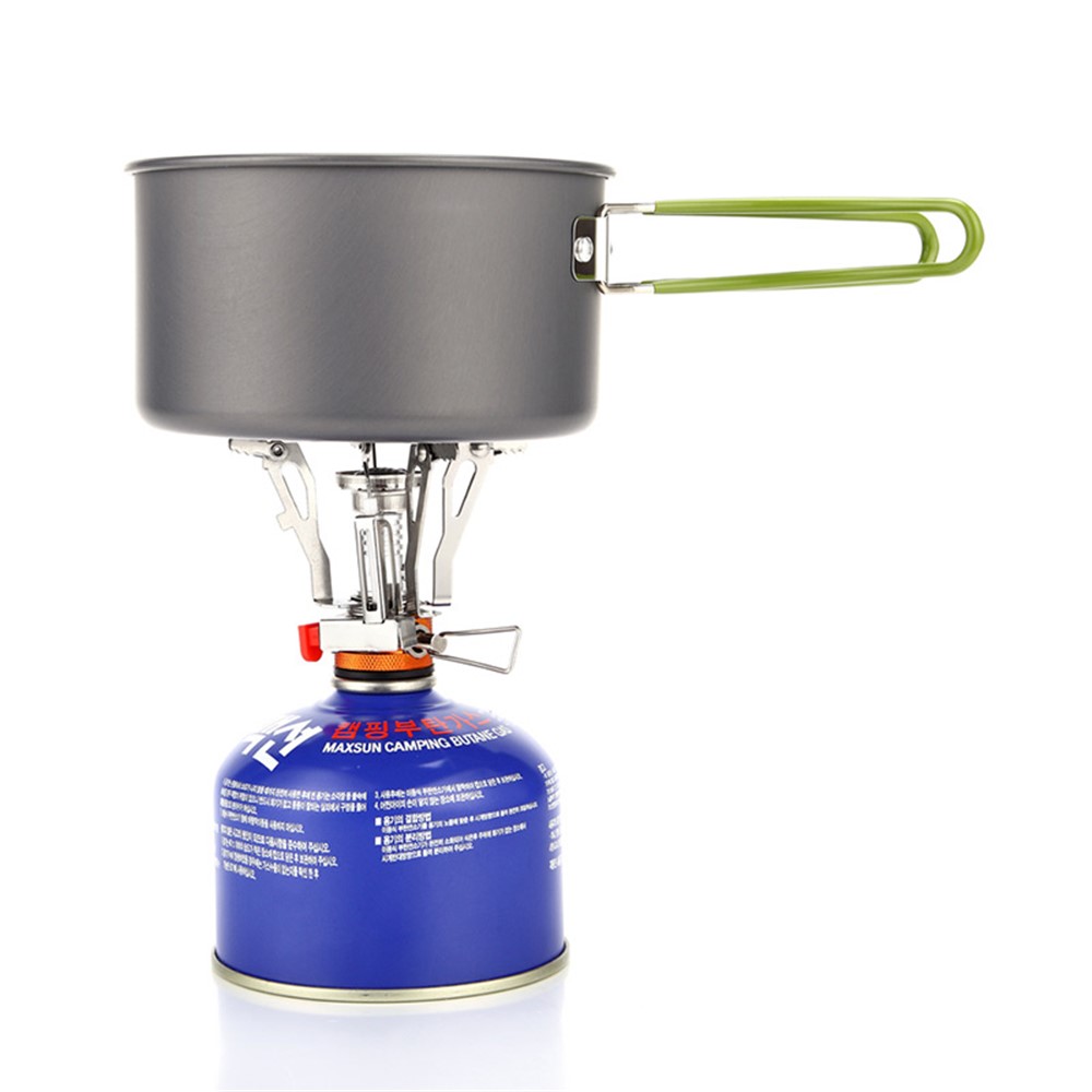 AOTU AT6312-A Mini Outdoor Portable Camping Stove Lightweight Foldable Gas Stove Cook Tool-6