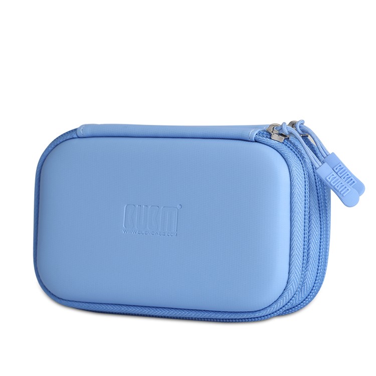 BUBM DIS-S Multi-function Travel Carrying Electronics Bag for Cable/U-disk etc - L / Blue-1