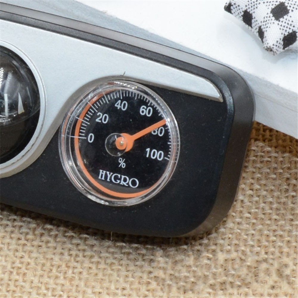 AOTU LC-3 Outdoors Car Mounted Multi-functional 3-in-1 Compass + Thermometer + Hygrometer Set-3
