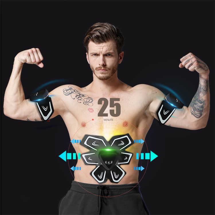 Abdominal Muscle Training Instrument Multi-mode Electric Training Pads for Men and Women-3