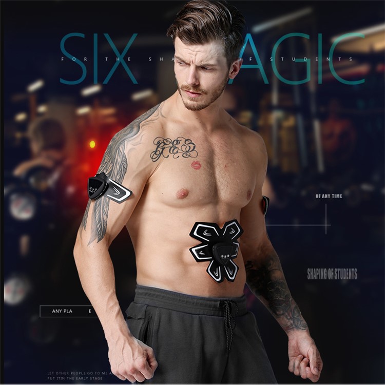 Abdominal Muscle Training Instrument Multi-mode Electric Training Pads for Men and Women-4