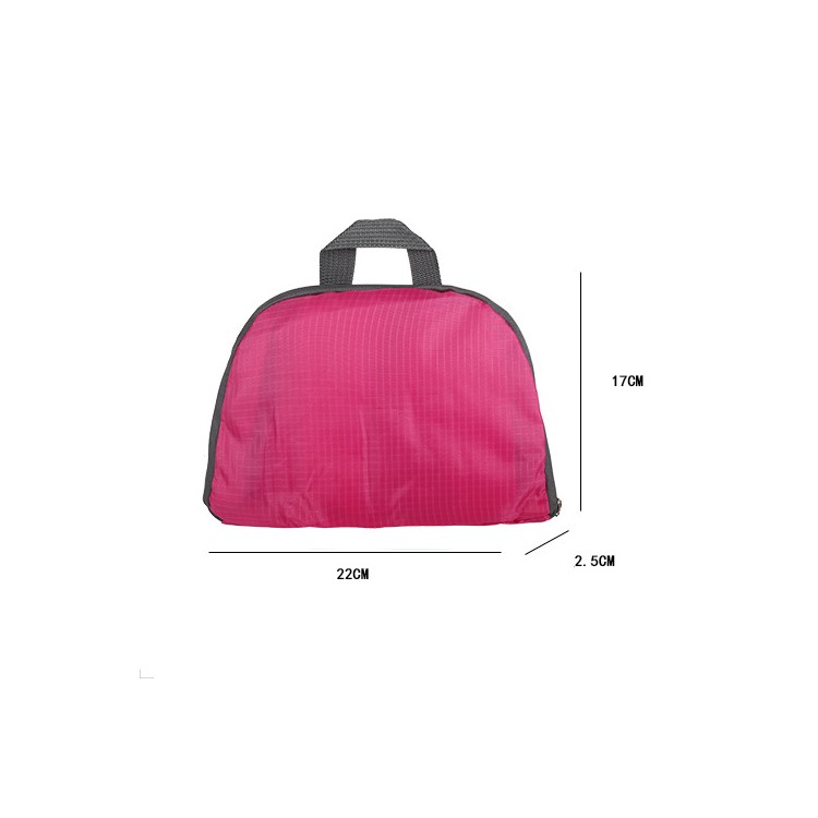 Lightweight Packable Backpack Foldable Bag for Camping Hiking - Rose-10