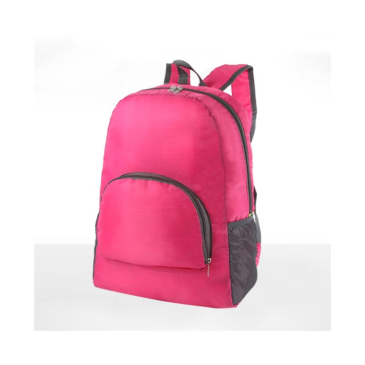 Lightweight Packable Backpack Foldable Bag for Camping Hiking - Rose-3