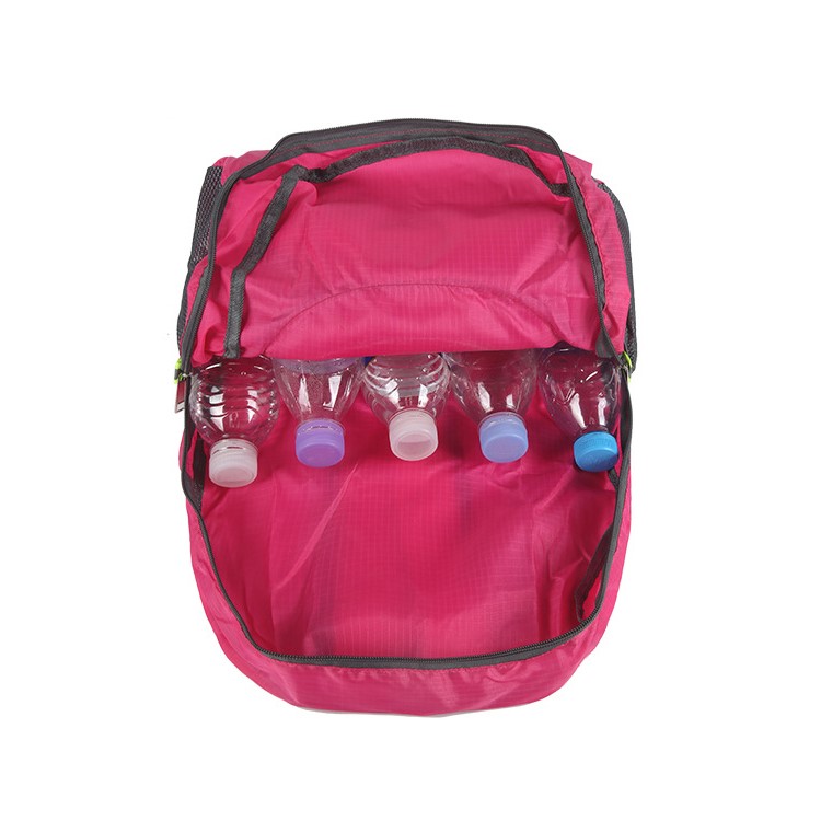 Lightweight Packable Backpack Foldable Bag for Camping Hiking - Rose-6